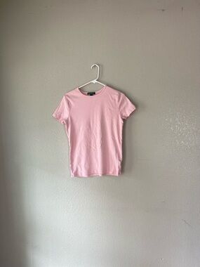 Ralph Lauren Pastel Pink Short Sleeve Crew Tee